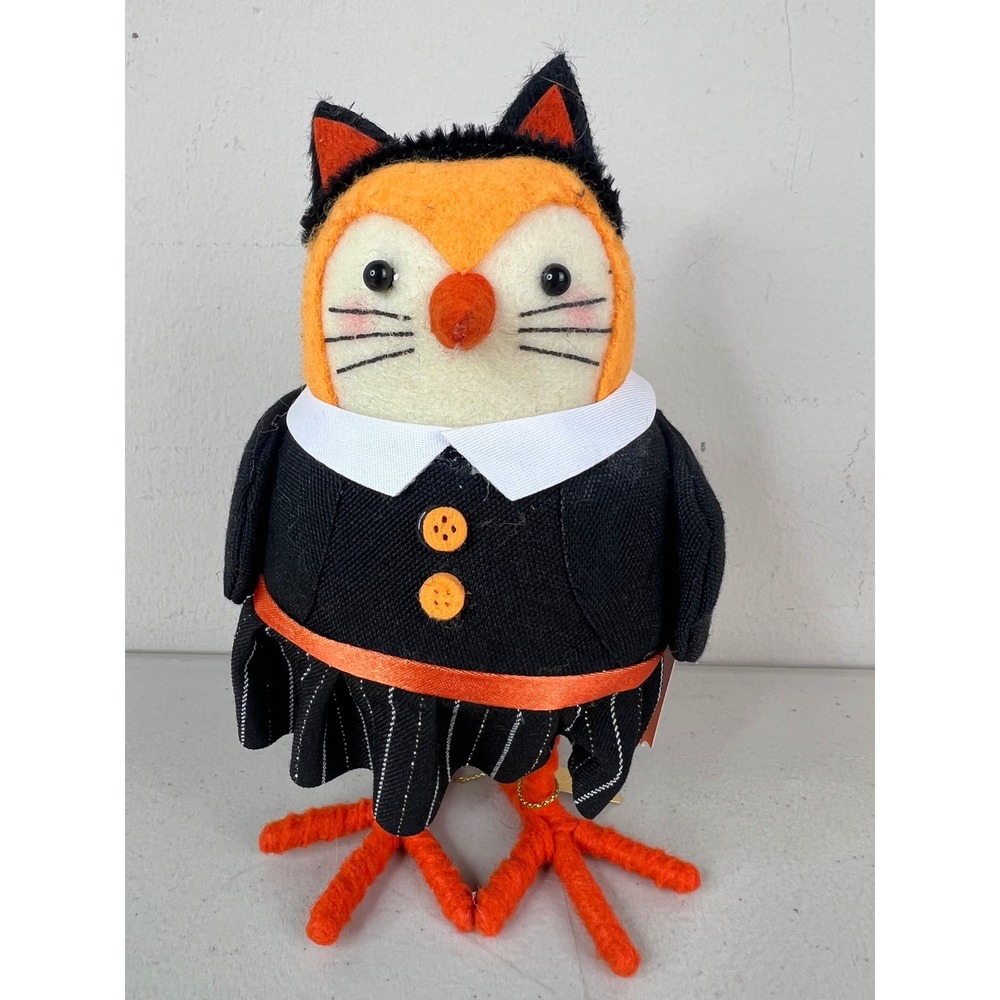 NEW 2026 Target Halloween Hyde & Eek Featherly Friends Cat Bird Cathy Figurine